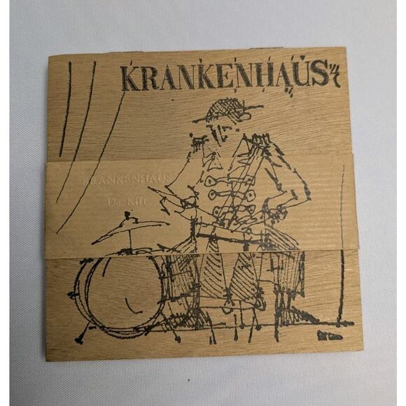 Krankenhaus De Kift CD Album Folk Indie Rock Wood Box Netherlands 1995 Konkurrel - Picture 2 of 5